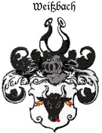 Wappen von Weißbach Weißenbach Weispach de Wizzenb