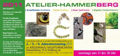Einladung Atelier Hammerberg 2011