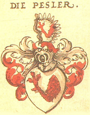 Wappen der Erhrbaren Pesler aus Nürnberg