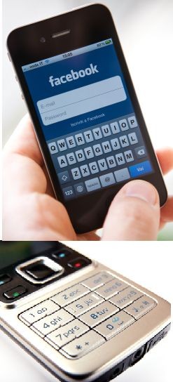 iPhone Handy Tastatur für email sms mms