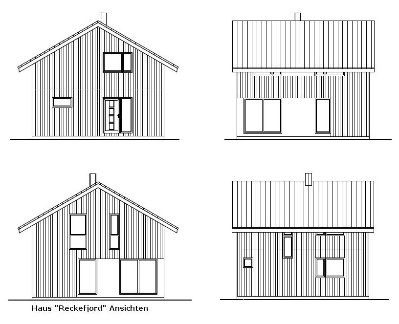 skandinavisches, norwegisches Holzhaus 42