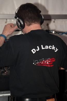 DJ Lacky mal von hinten ;-)