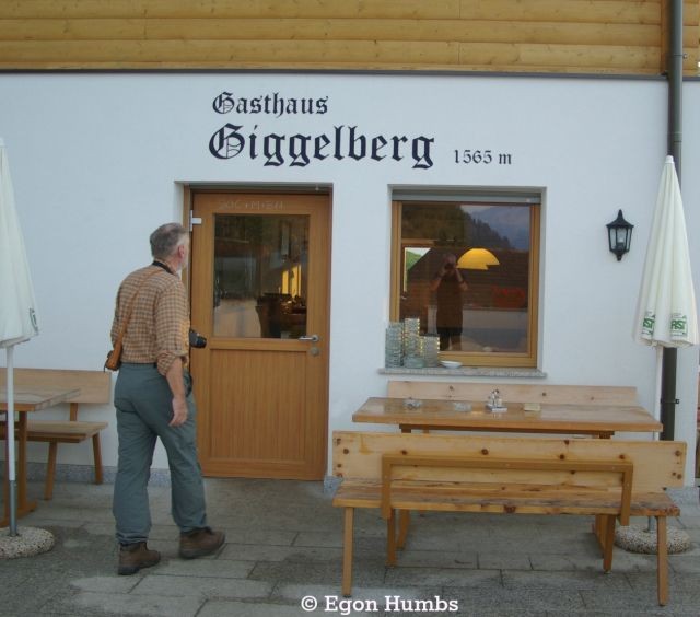 Gasthaus Giggelberg mit uns zwei beiden