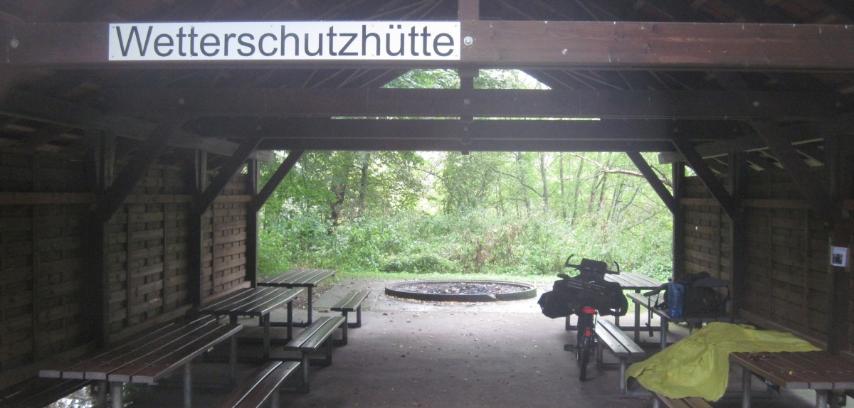 Wetterschutzhütte