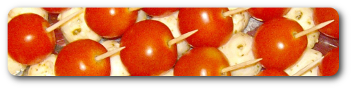 Tomate-Mozzarella-Spieße