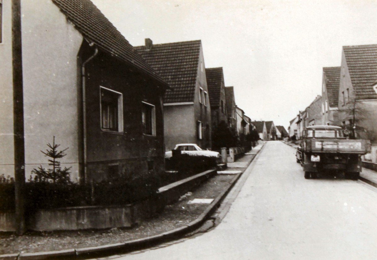 Von Links aus gesehen: Haus Nr. 17 Fritz Rehdorf, 