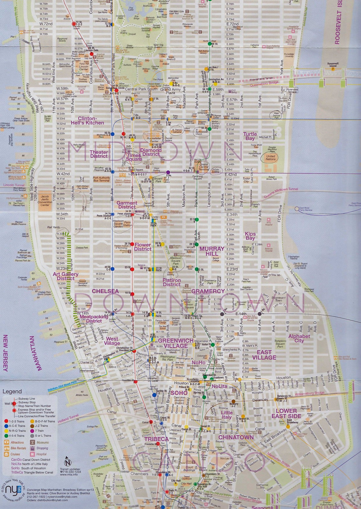 Stadtplan NY