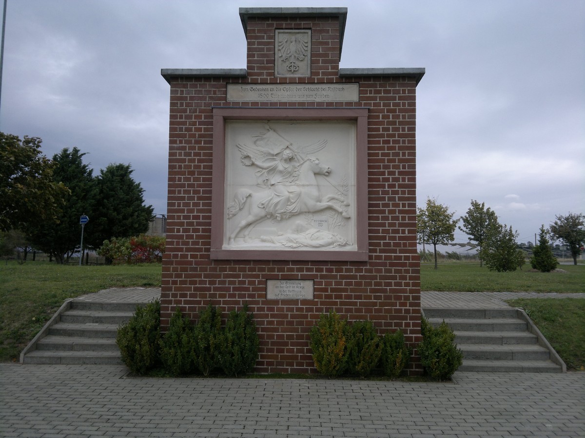 Denkmal "Der Schlacht bei Roßbach 1756" in Reichardtswerben