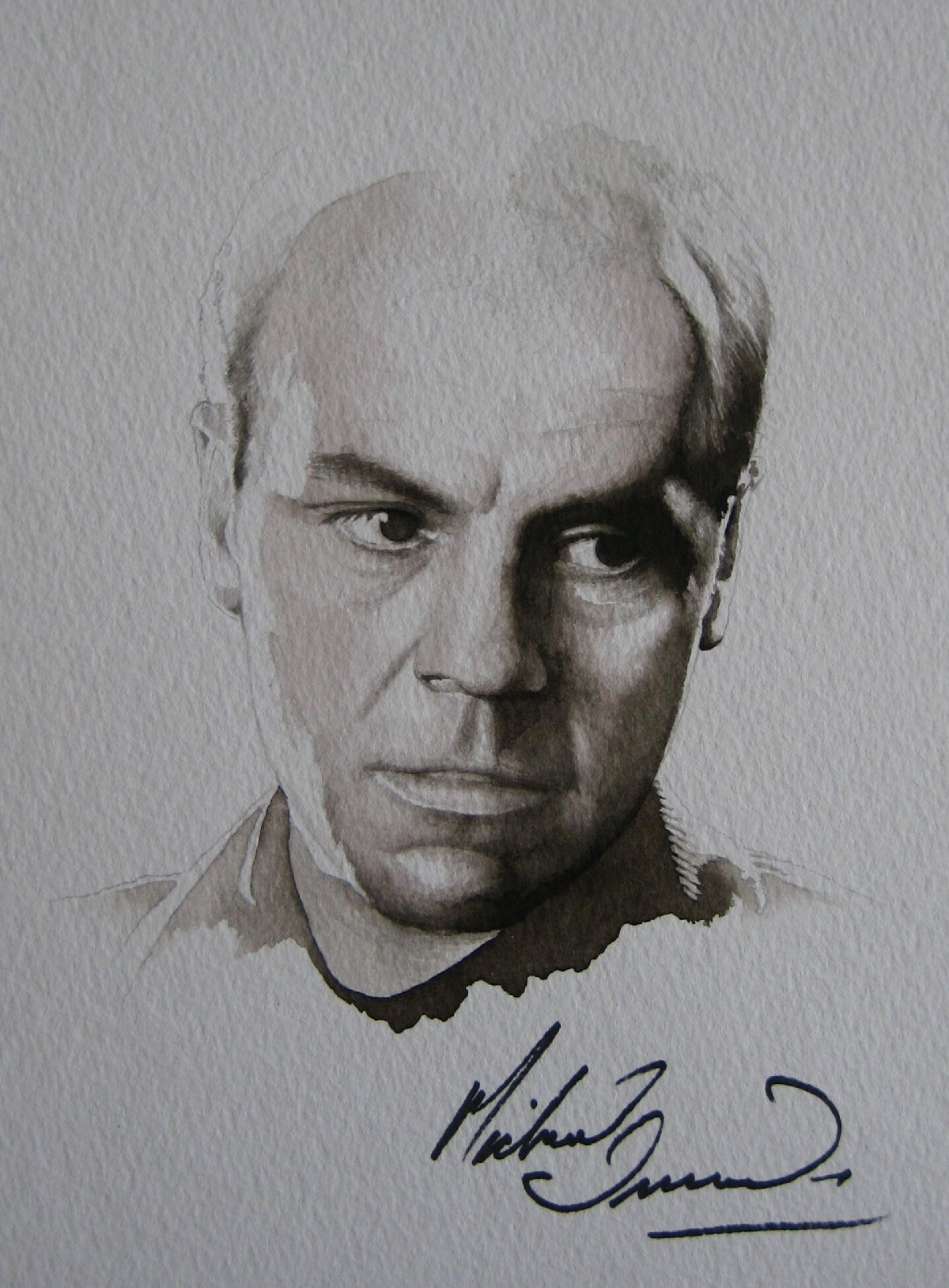 Michael Ironside painting Jole Total Recall 