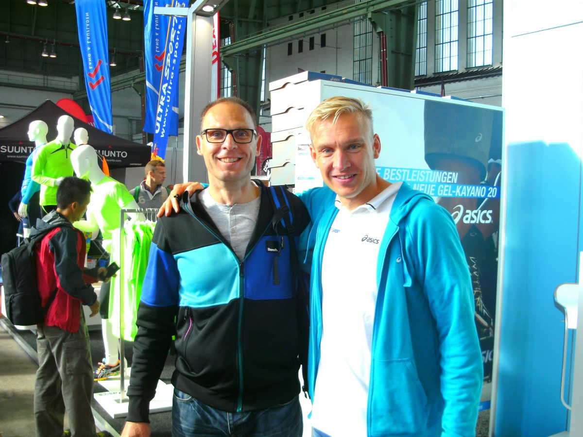 Dr. Marquardt auf der Marathon-Messe in Berlin