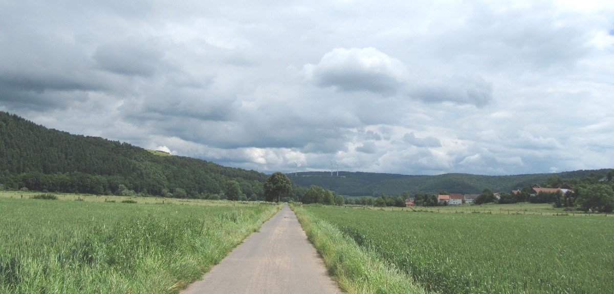 Werratalradweg hinter Philippstal