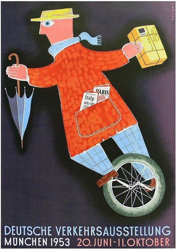 Plakat von Dieter VON ANDRIAN (1953)