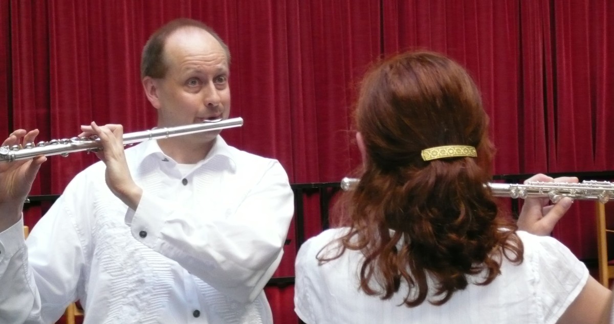 Flötenkonzert mit Hermann Voges, Querflöte