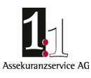 Logo 1:1 Assekuranzservice AG