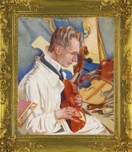 Georg Ullmann 1921 _Gemälde von Max Oppenheimer