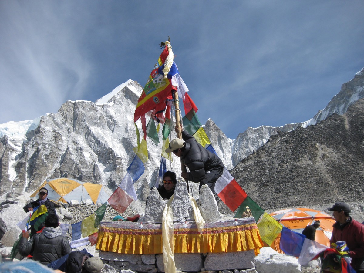 Everest expedition Jan Sinivaara