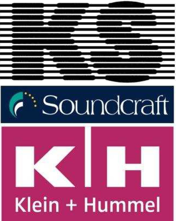 LOGO KS Audio, Soundcraft, Klein + Hummel 