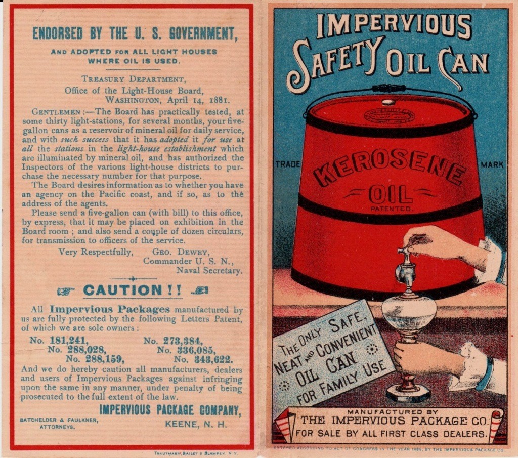 The Impervious Safety Oil Can