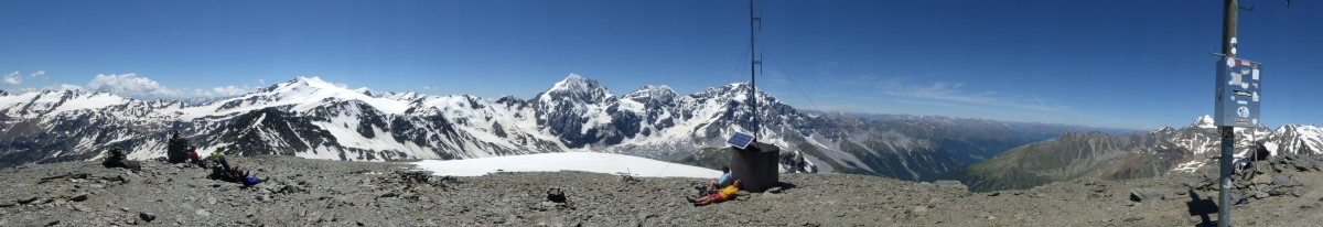 geführte Bergwander-Touren in Südtirol am Ortler