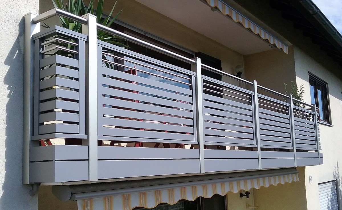 Aluminium-Balkone - RAL-Farbtöne