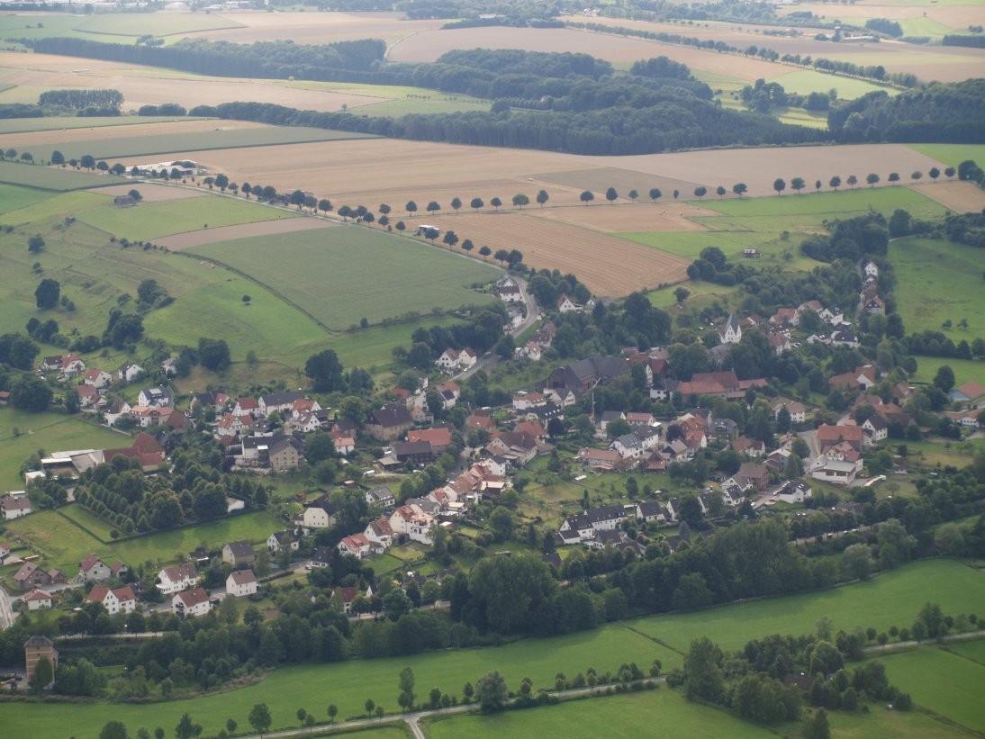 Dorf Siddinghausen bei Büren