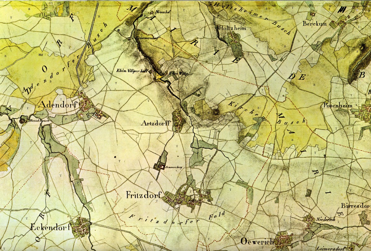 Kartenausschnitt Arzdorf