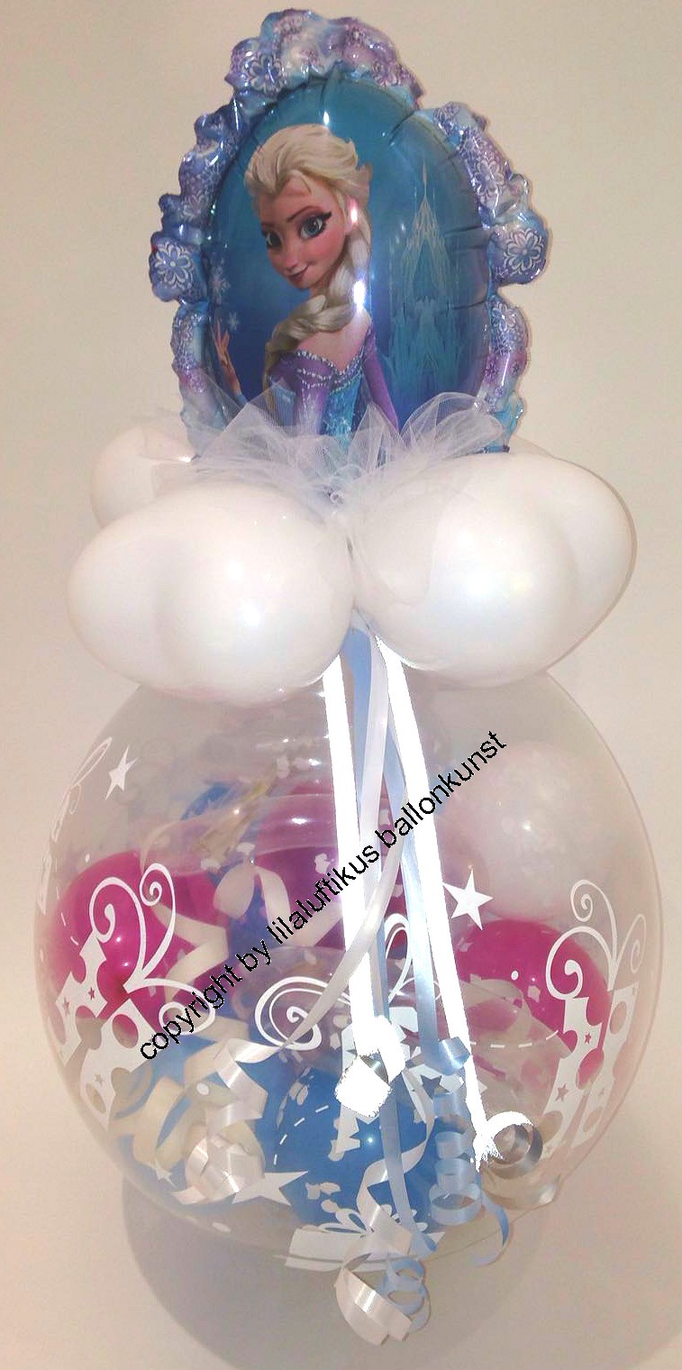 Frozen Geschenkballon Eisprinzessin Geburtsta