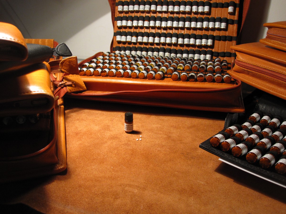 homöopathische Einzelmittelgabe