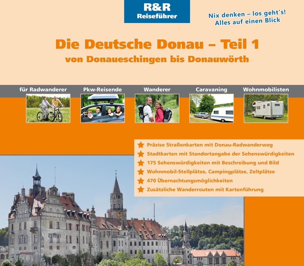 Donau Radführer, Deutsche Donau, Donau Reiseführer