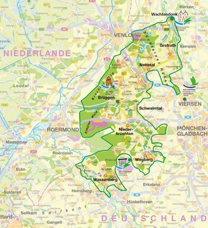 Karte: Schwalm-Nettetal