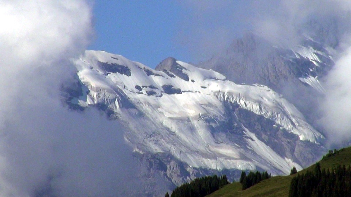 Blick auf die Schweizer Berge
