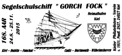3/2015 Cachet SSS Gorch Fock