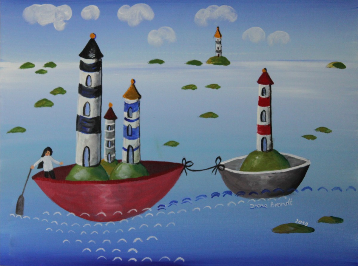 lighthouses in boat