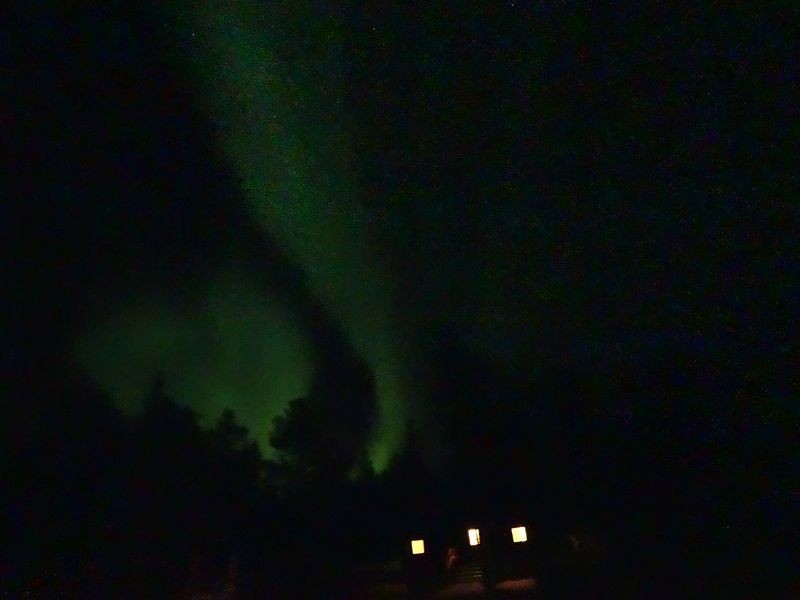 polarlicht aurora borealis Jukkasjärvi