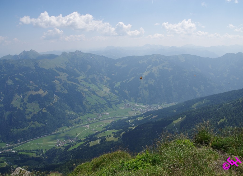 Herrliches Panorama mit Bad Hofgastein