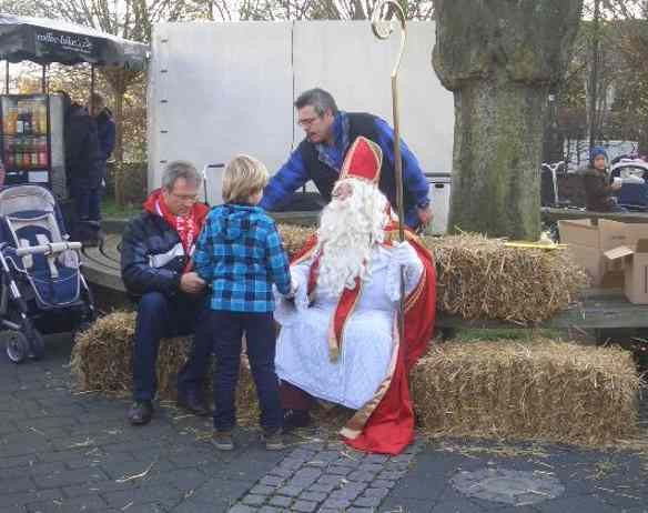 Rösrath, Weihnachtsmarkt, Nikolaus, Bürgermeister
