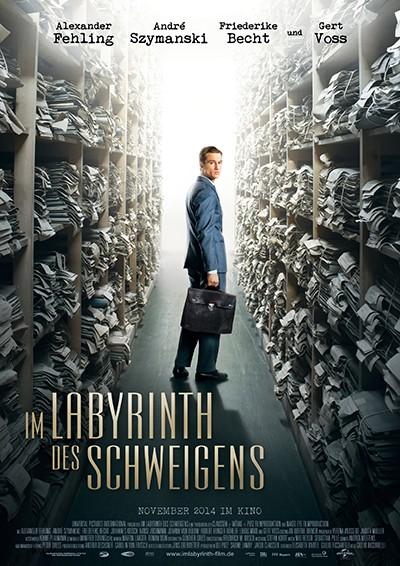 Plakat: Im Labyrinth des Schweigens