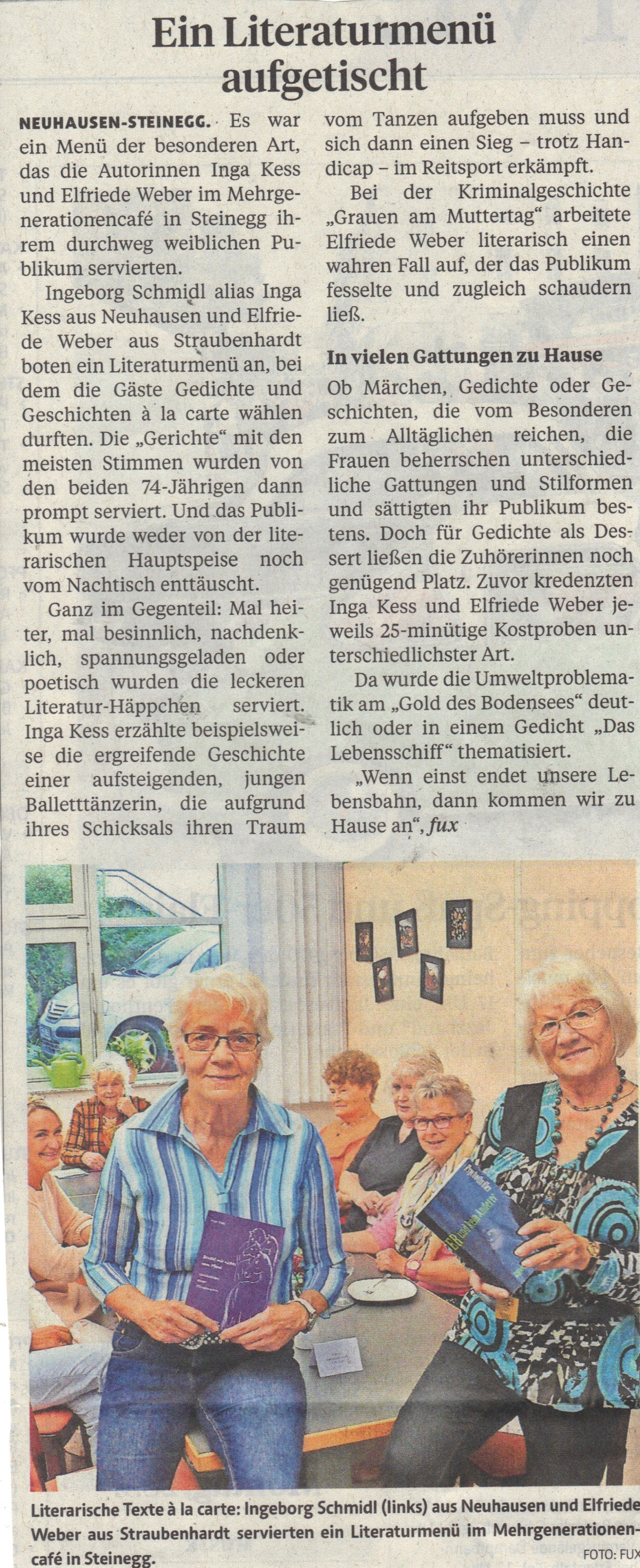 Pforzheimer Zeitung 24.9.2015