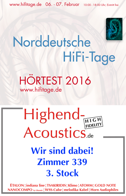 Norddeutsche Hifi-Tage 2016