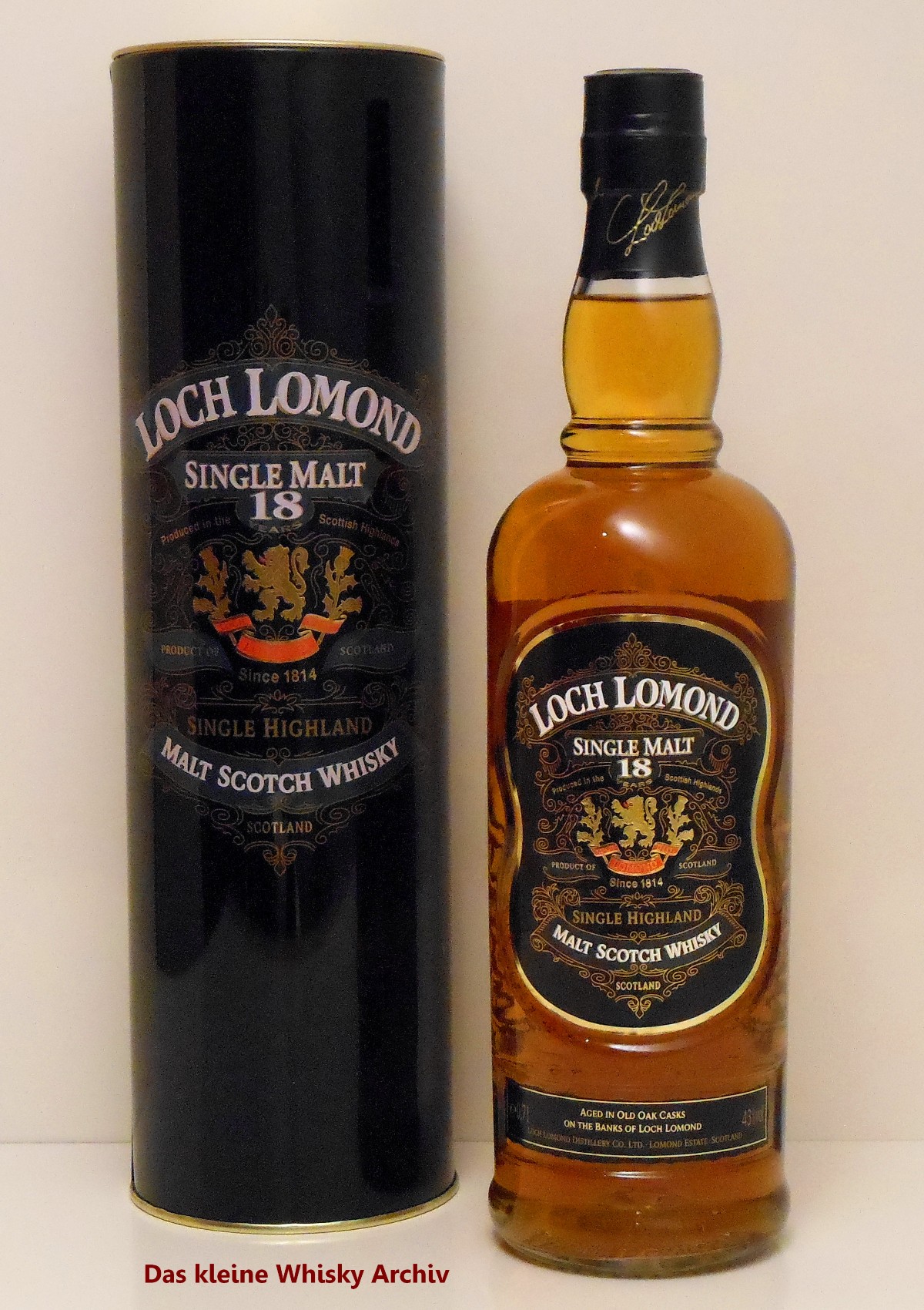 Loch Lomond 18 Jahre 43%vol. 0,7l