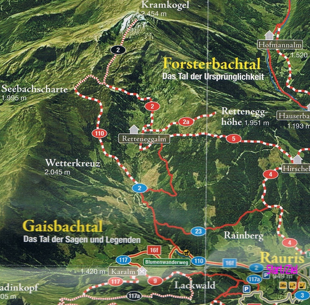 Route zum Kramkogel
