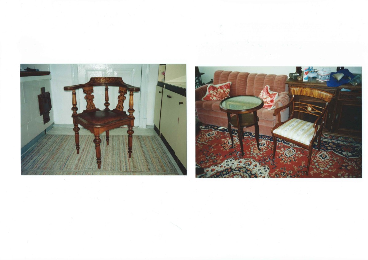 Restaurierte Stühle