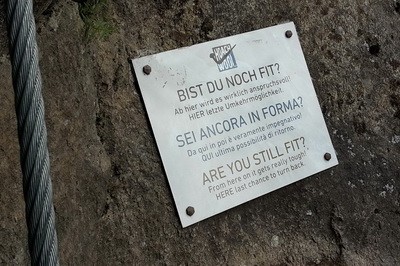 Hoachwoll-Klettersteig