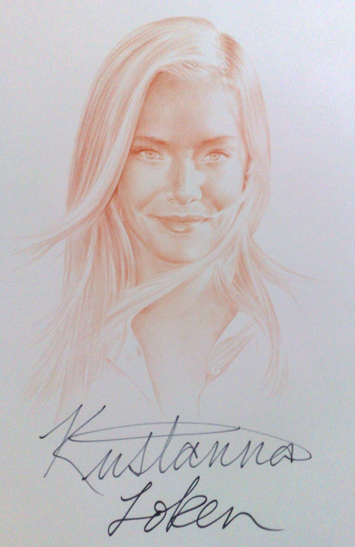 Kristanna Loken Jole Stamenkovic signedportraits