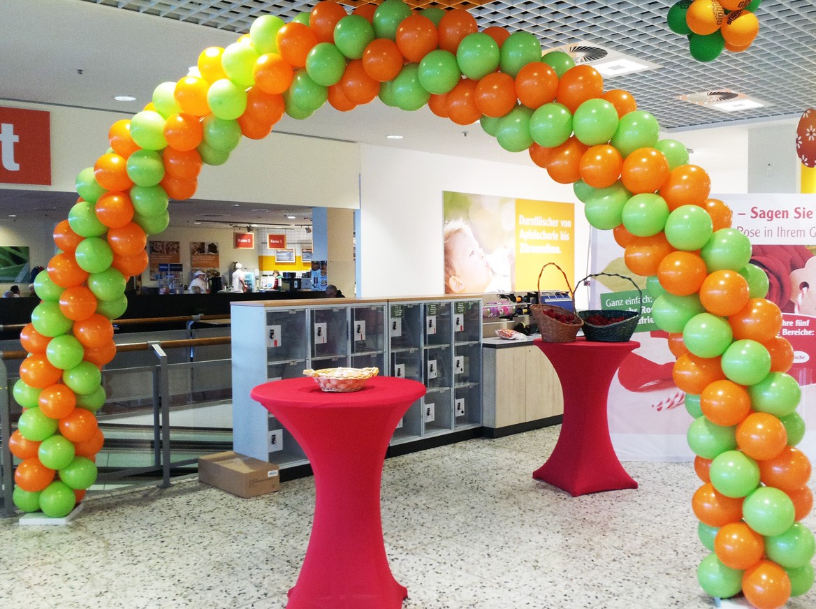 Ballonbogen zur Event-Dekoration mit Luftballons