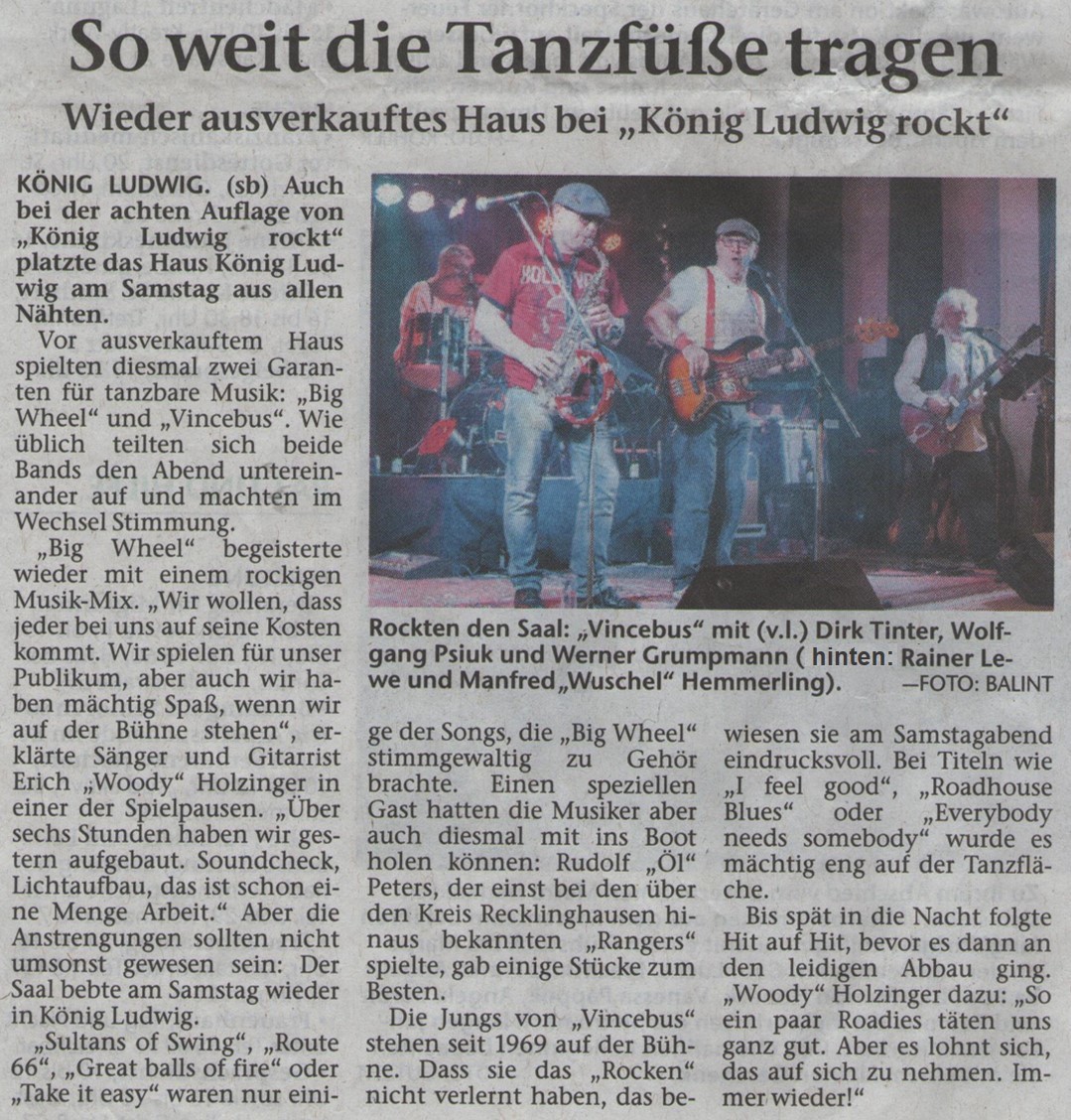 Recklinghäuser Zeitung vom 27.04.2016: