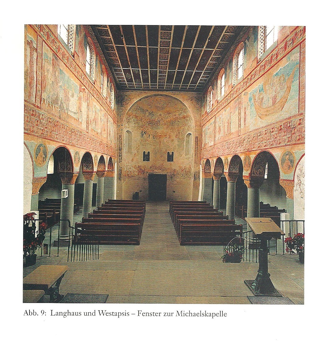 St.Georgskirche Oberzell Reichenau i.B. von innen