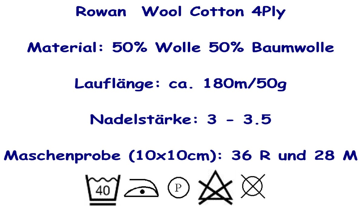 rowan wool cotton 4ply