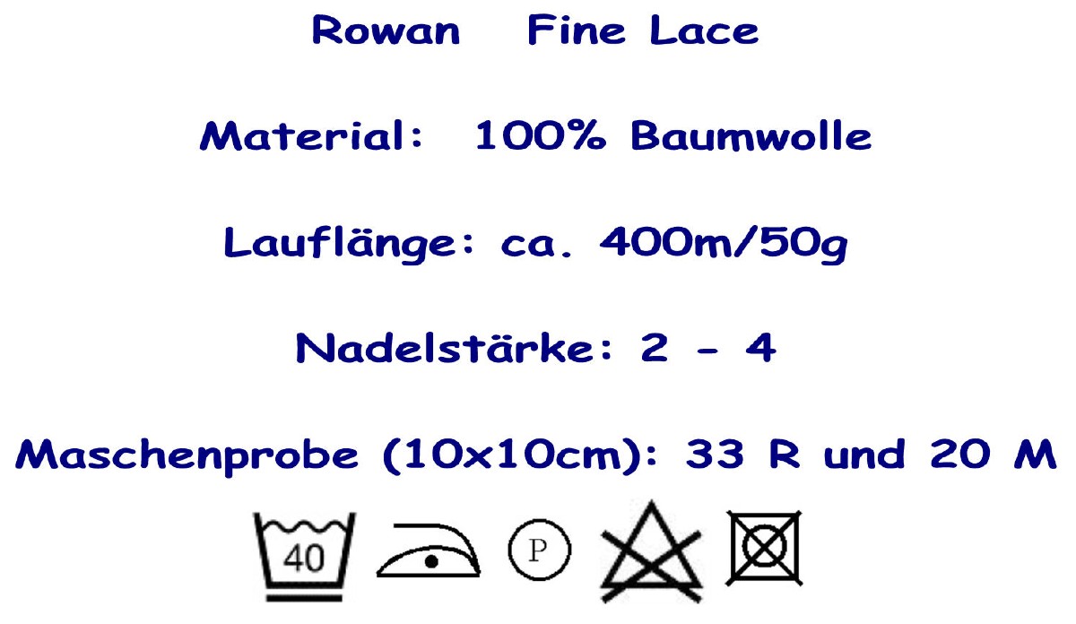 rowan fine lace
