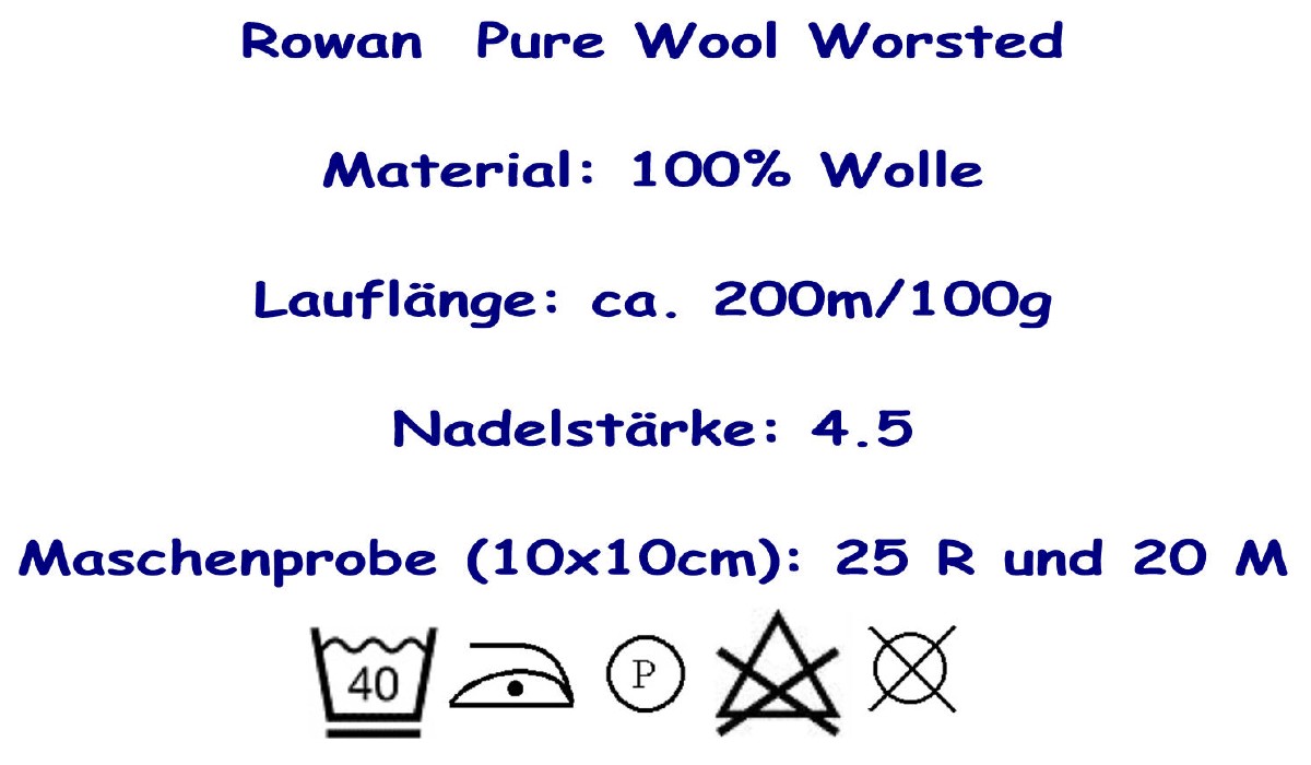 rowan pure wool worsted